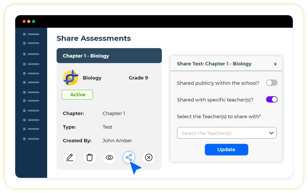 Seamlessly,[object Object],assessments just for you