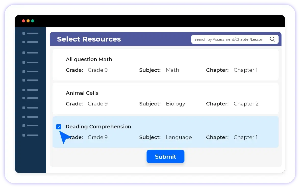 [object Object],across multiple lesson plans and courses